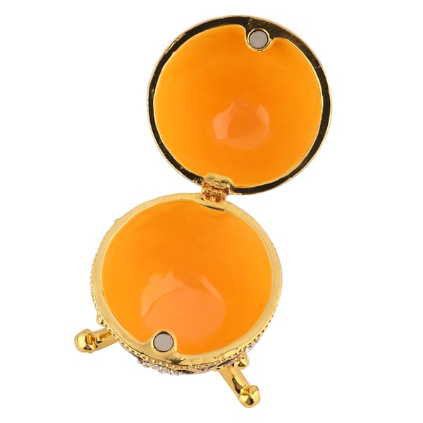 Royal Style Diamant-eggpynt i stål