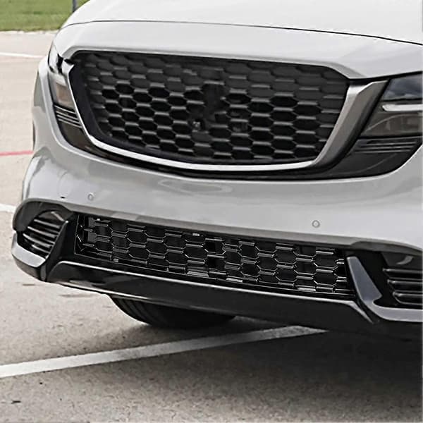 Nedre sentergrilldeksel til frontfanger kompatibel med Mazda CX-5 CX5 2026 utvendig tilbehør Black