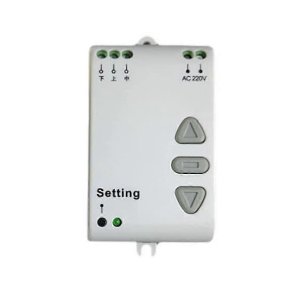 AC220V Motor Fjernkontroll Bryter Kontroller Projeksjonsskjerm Motor[ls] White