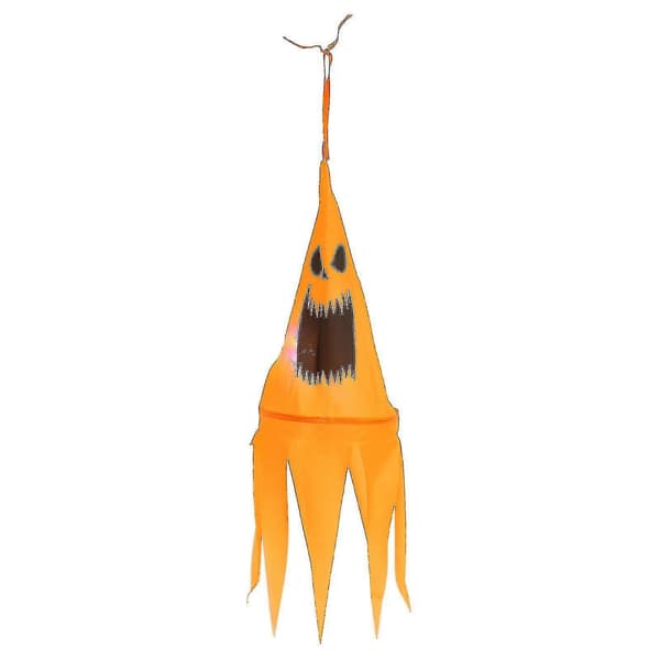 Vindpose Gårdsudsmykning Udendørs Halloween Lysende Flag Halloween Vindpose Flag