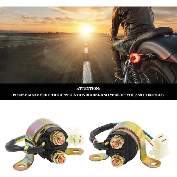 Startrelæ til SUZUKI DR125 OG SE 1994-1996 DR200 SE 1997-2007 GR650 TEMPER 1983