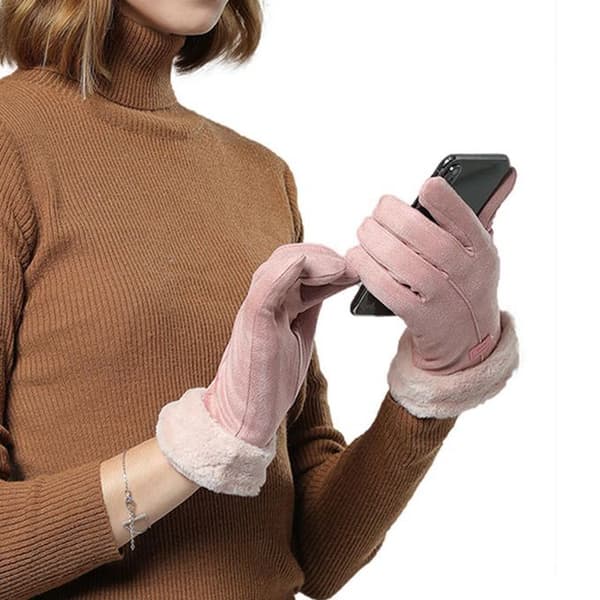 USB-opvarmede handsker til kvinder - Vinteropvarmede handsker til elcykler