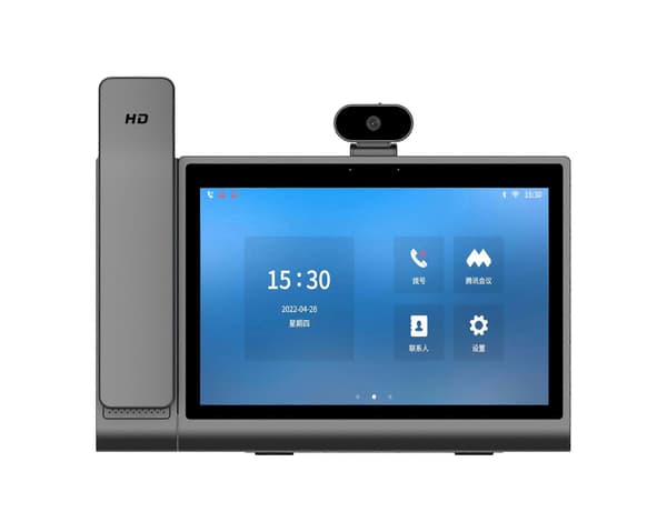 Android bordtelefoner Voip videokonference telefon til Android 12 telefoner smartphones kontortelefon