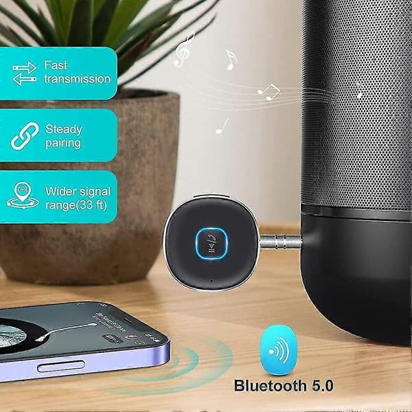 Trådløse bil Bluetooth-sendere Bluetooth-mottaker sender Bluetooth-adapter håndfri samtale