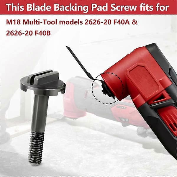 Milwaukee 2626-20 M18 Multi-Tool Udskiftningsskrue til klingebagplade – ls