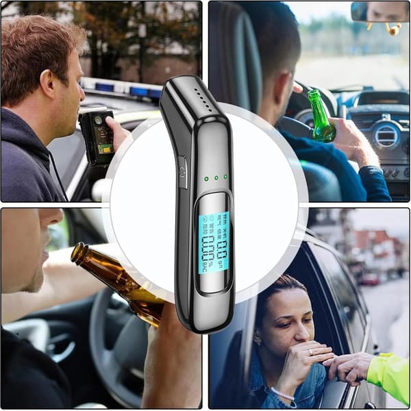 Alkoholtester Professionel Alkoholanalysator Digital Alkoholmåler Alkoholtester Alkoholmåler—ls