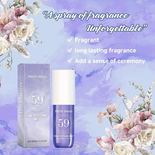 Langvarig orkidéparfumemist Elegant, frisk og humørforbedrende duft – ls