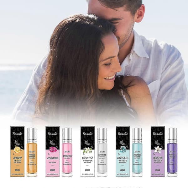 Rose Ball Parfume - Langvarig, Romantisk Duft til Par, Bærbar 10ml