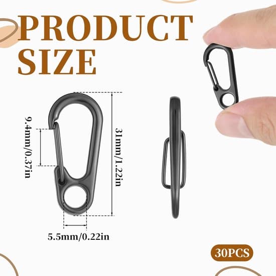 30 mini karabinhager, 31 mm – zinklegering