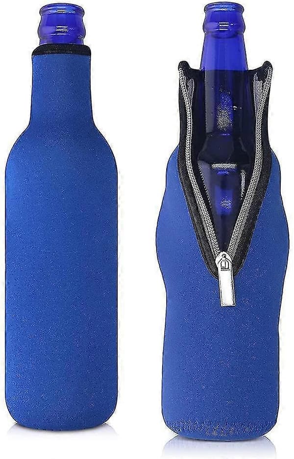 6 stk. ølflaskekøler, 500 ml slide ølflaskekøler, ølkøler til at holde isøl