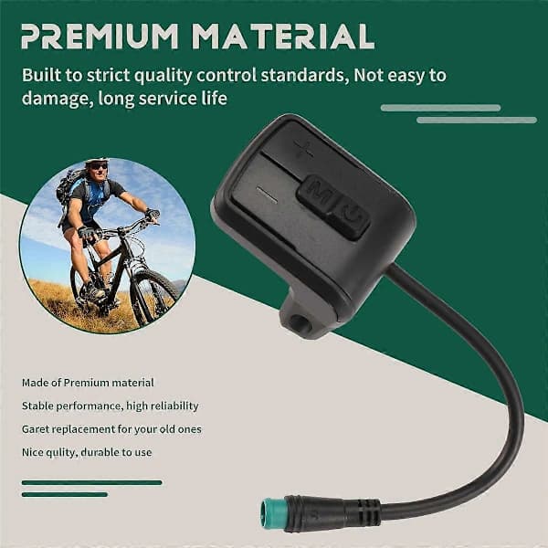 Til Bafang Midtmotor 5Pin 860C LCD Farveskærm Afbryder