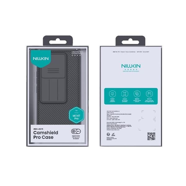 NILLKIN CAMSHIELD PRO XIAOMI 14T PRO SVART