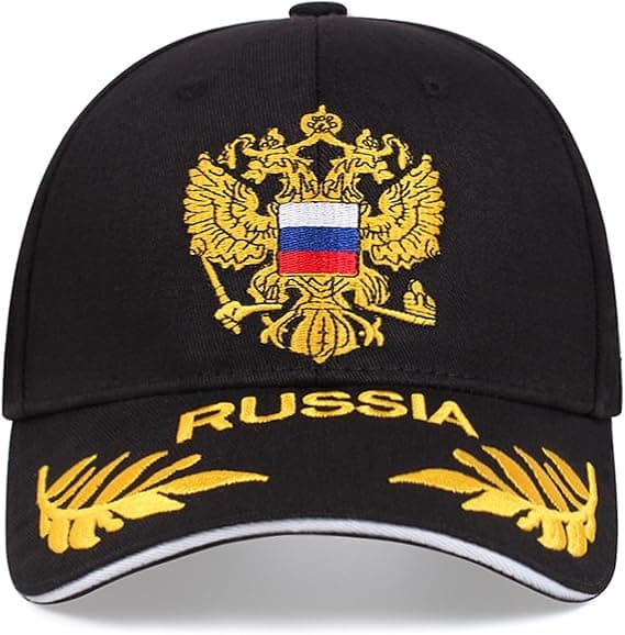 Baseballcaps Fritidscaps Broderi Russisk Emblem Snapback Unisex Bas—ls