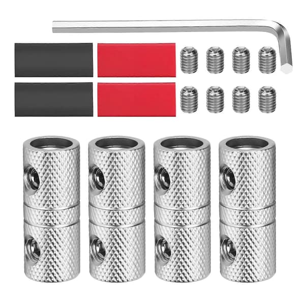 0 Gauge Stødforbinder 0AWG Uisoleret Stødforbindere 0 Gauge Stødforbindere Uisoleret Krymp[ls] Multicolor