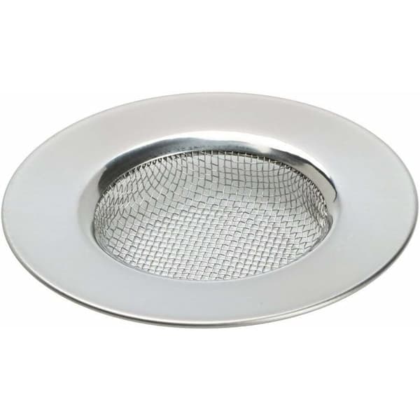 Sluksil for Dusj - Hårfanger til Sluk - Kjøkkenvask Propper - Rustfritt Stål Mesh Slukfilter - 3 tommer 7,6 cm—ls