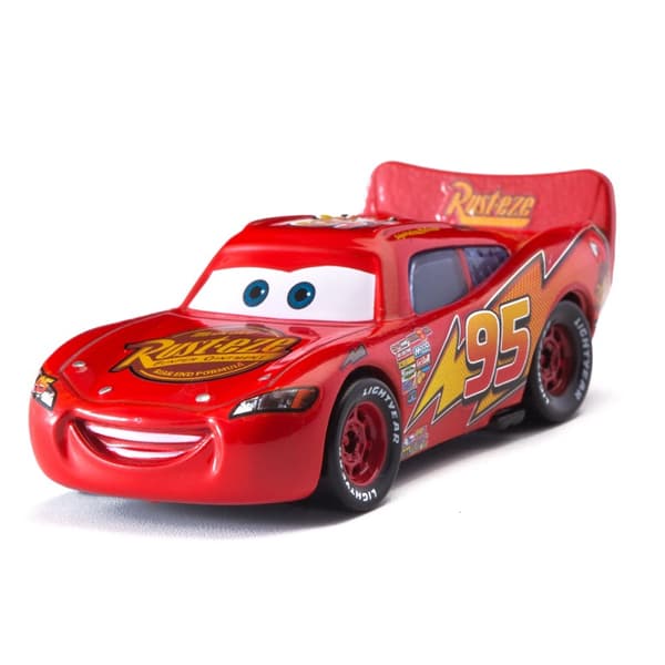 Biler Disney Pixar Biler Legetøj Lynet McQueen Jackson Storm Mater Sally Sheriff 1:55 Trykstøbt Model Bil Legetøj Børnefødselsdagsgave 14