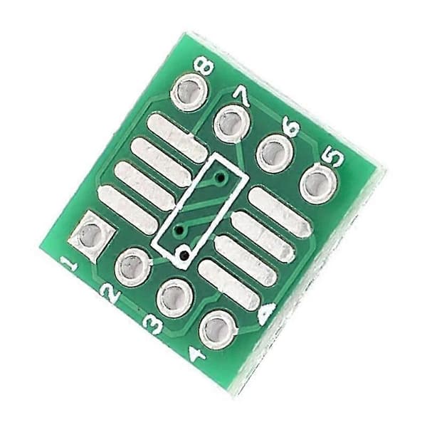 50 stk Sop8 Ssop8 Tssop8 Smd Til Dip8 Adapter 0.65/1.27mm Pcb-kort—ls