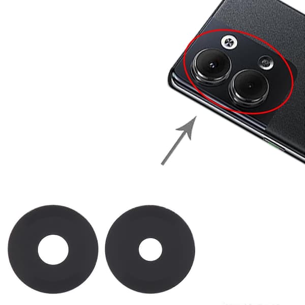 Til OPPO Reno9 10 stk. bagkameraobjektiv Not Specified
