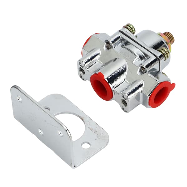 Edelbrock Karburator Brændstoftryksregulator Zinklegering 1-4 PSI 3/8 NPT Port 12-804