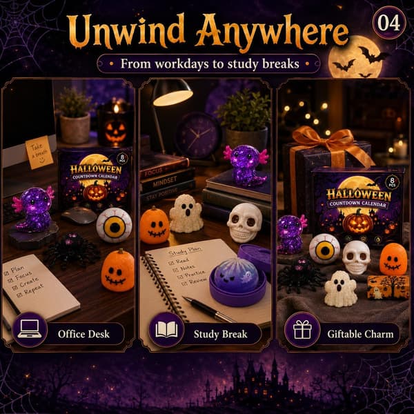 Halloween Ghost Dumpling Squishy Toy – Söt Långsamt Stigande Stressboll, Ångestlindring, Partyfavoriter, Roliga Presenter för Barn och Vuxna
