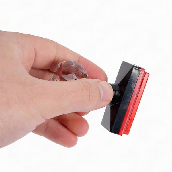 Egg datostempel selvfargende stempel for DIY-bruk med flerfarget plastdesign