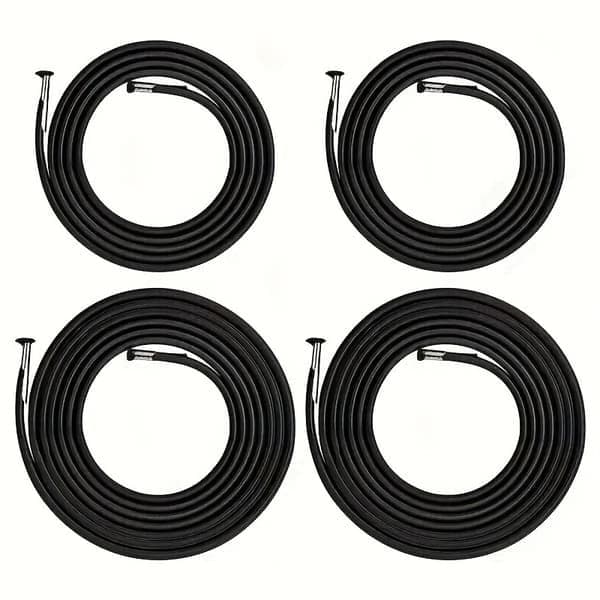 4x Replacement Ropes for Sun Loungers, Elastic Ropes, 4 pcs