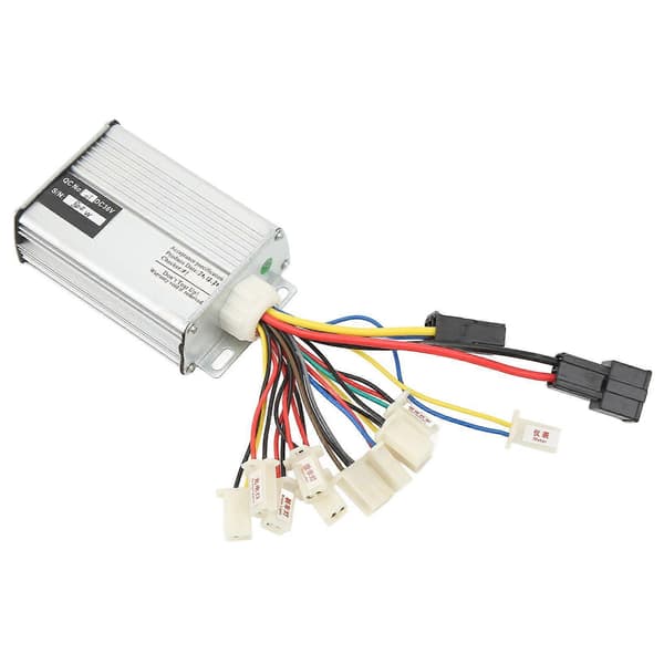 DC Motor Hastighetskontroller 800W Overstrømsbeskyttelse Aluminiumslegering Elektrisk Sykkel Børstekontroller 36V