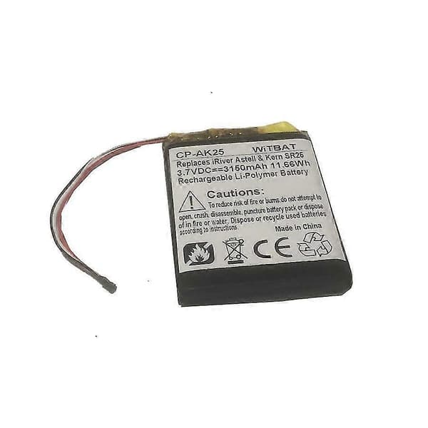 Velegnet til Shanling Up2 musikafspiller batteri – ls