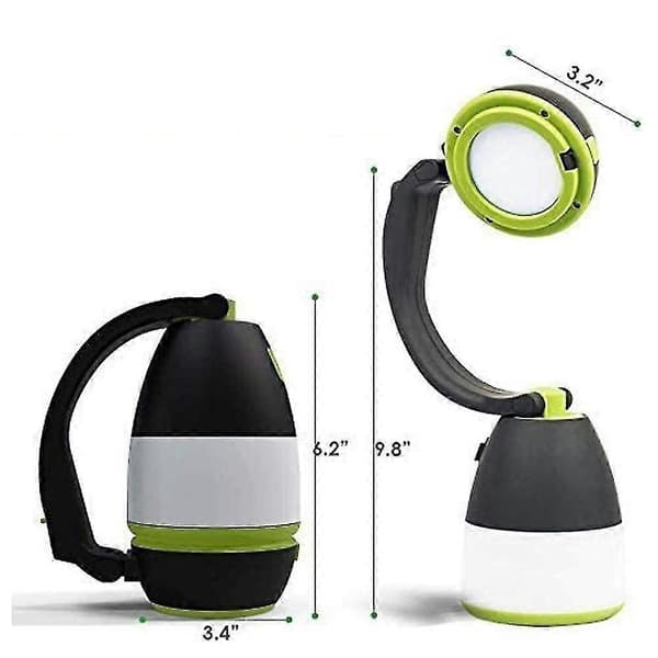 Teltlys campinglys multifunksjonelt LED-lys USB nødlys hjemmelading bodlys[ls]