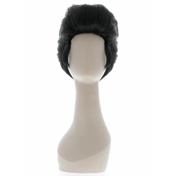 Elvis Presley Deluxe Peruk En storlek Svart Black Black One Size
