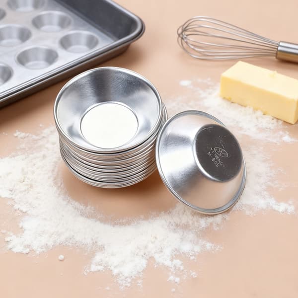 10-pack-äggtartsform, mini pajmuffinsformar äggtartsbakformar non-stick bakformar 10pcs