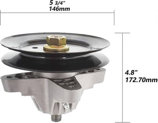 2-pakning spindelmontering med remskive erstatning for Mtd erstatning for Cub Cadet 918-0574 618-0574 918-0574c