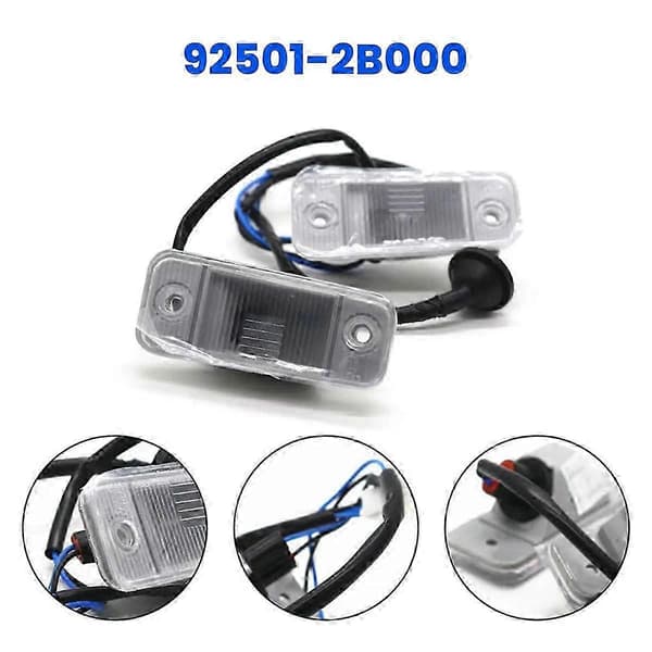 2006-2012 Hyundai Santa Fe Nummerpladelys Erstatning 92501-2B000—ls ABS 32