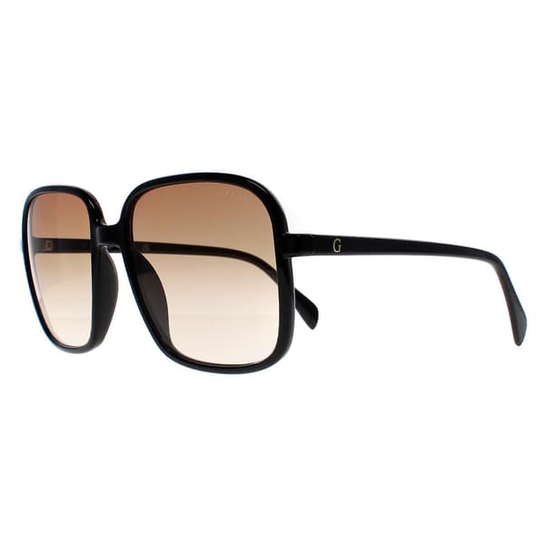 Solbriller GF6146 01F Svart Brun Gradient 57 mm