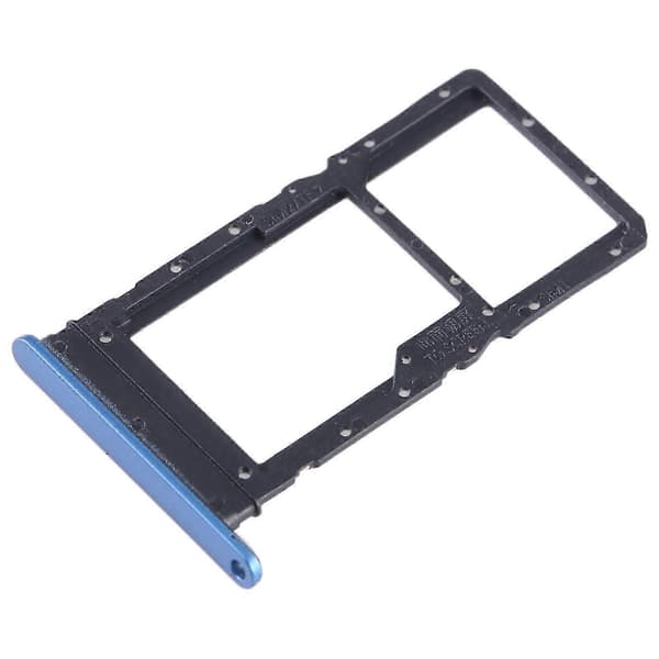 For Honor X7 SIM + SIM / Micro SD-kortskuff 25-26s—ls Blue