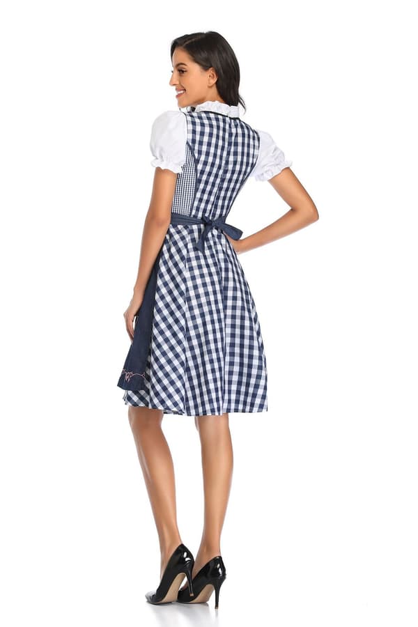 München Oktoberfest klänning, denim, storlek 5XL