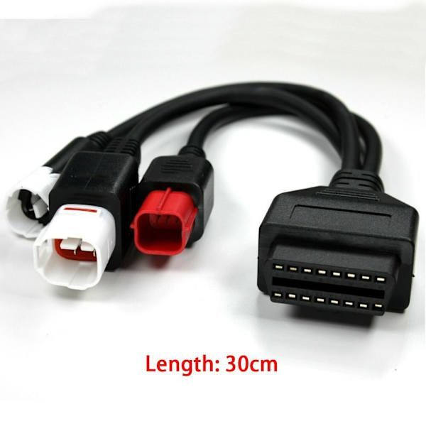 Obd Til 3-benet Obd Adapter Motorcykelkabel 1 stk
