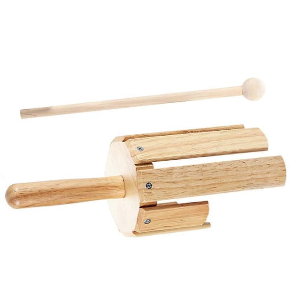 Træpercussioninstrument Håndholdt lydeffektinstrument med kølle til Olff Percussioninstrument