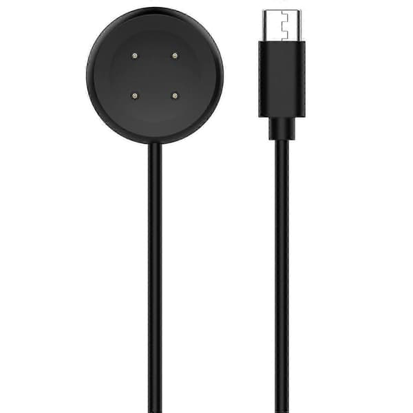 Google Pixel Watch 3 / Watch 2 Xdfind -älykellon latauskaapeli, pituus: 1m_usmddsa[ls] Black USB-C - Type-C Port