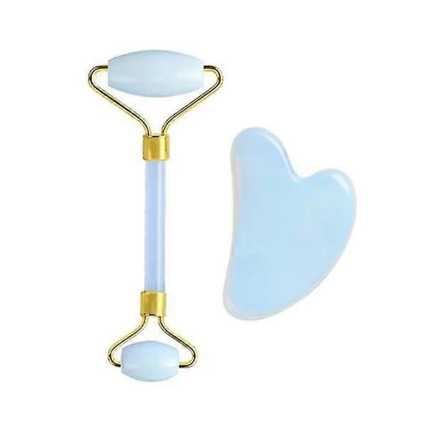 Dame Opal Ansigtsmassagerulle Gouache Værktøj Massager Ansigtskrabning Gua Sha[ls]