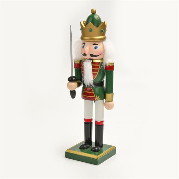 25 cm Nøtteknekker i tre - Klassisk dekorasjon, Retro Tinsoldatpynt