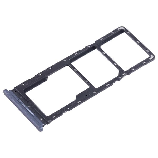 For Tecno Spark Go 2022 SIM-kortskuff + Micro SD-kortskuff Dark Blue