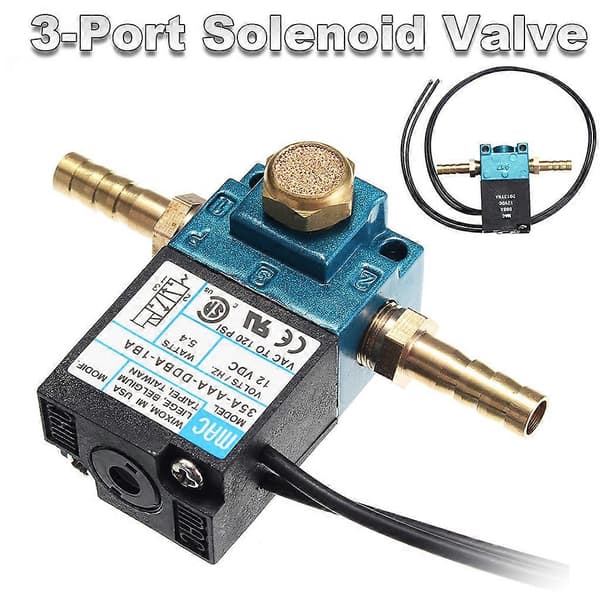 3-ports elektroniske boost-kontrollsolenoidventiler DC 12V 35A-AAA-DDAA-1BA—ls