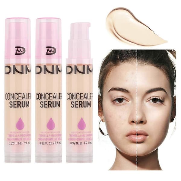 Makeup Base Ansigtsflydende Foundation BBCream Concealer Fugtighedscreme Oliekontrol—ls 3