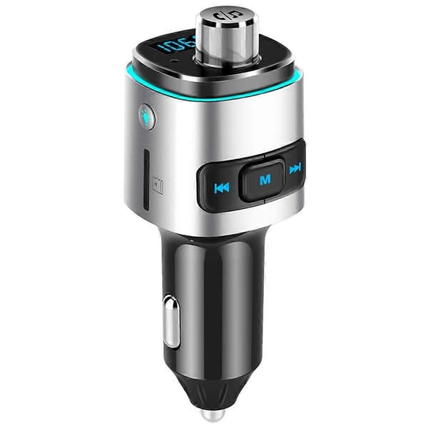 BC42 Bluetooth 5.0 Multifunktionell bil färgglad atmosfärlampa MP3-spelare, stöder TF-kort & U-disk & FM Not Specified