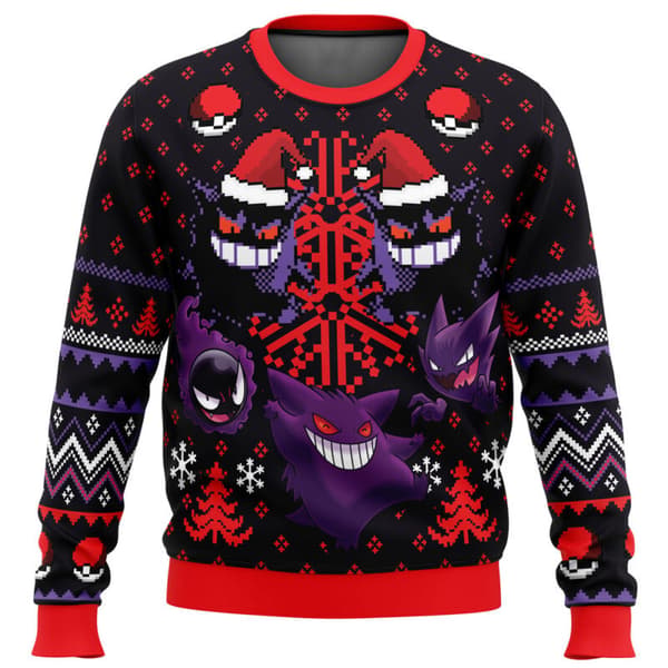 Jultröja Pullover för män, 3D Digitaltryck Rundhalsad Tröja Topp, Höst/Vinter Kläder - EL1435 - Storlek 3XL 3XL
