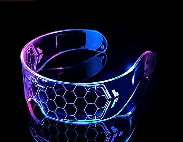 LED Farverige Lysende Teknologi Briller—ls Sunglasses