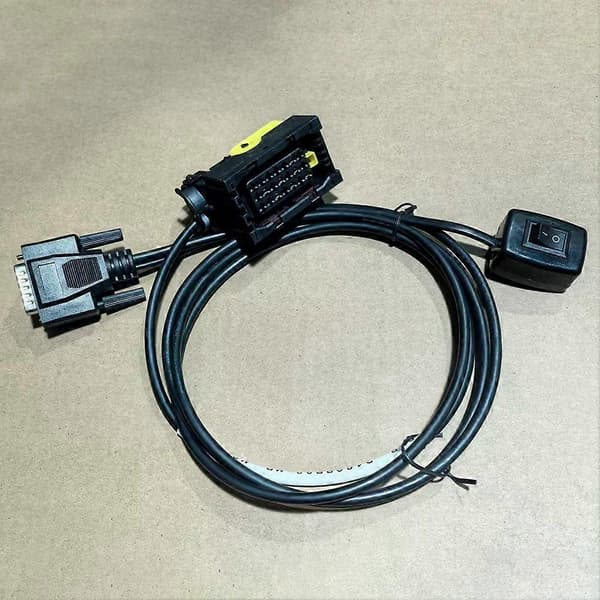 Til - MCM2/2.1 K+CAN Kabel D48CBB03 ECU og Diagnostisk Værktøj Adapterkabel—ls Black