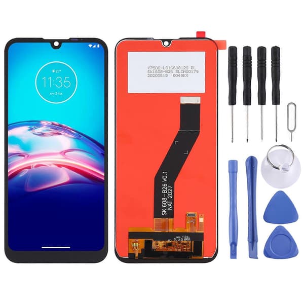 TFT LCD-skärm för Motorola Moto E6s (2020) med digitizer komplett montering Inte angivet
