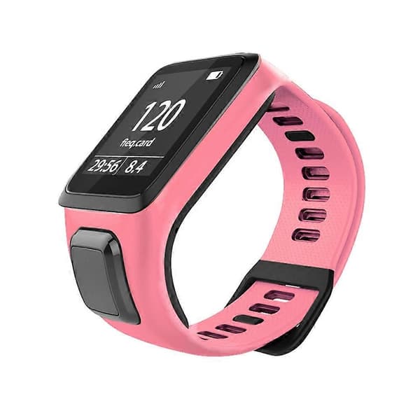 For Tomtom 2 / 3 Universal silikonklokkerem Pink